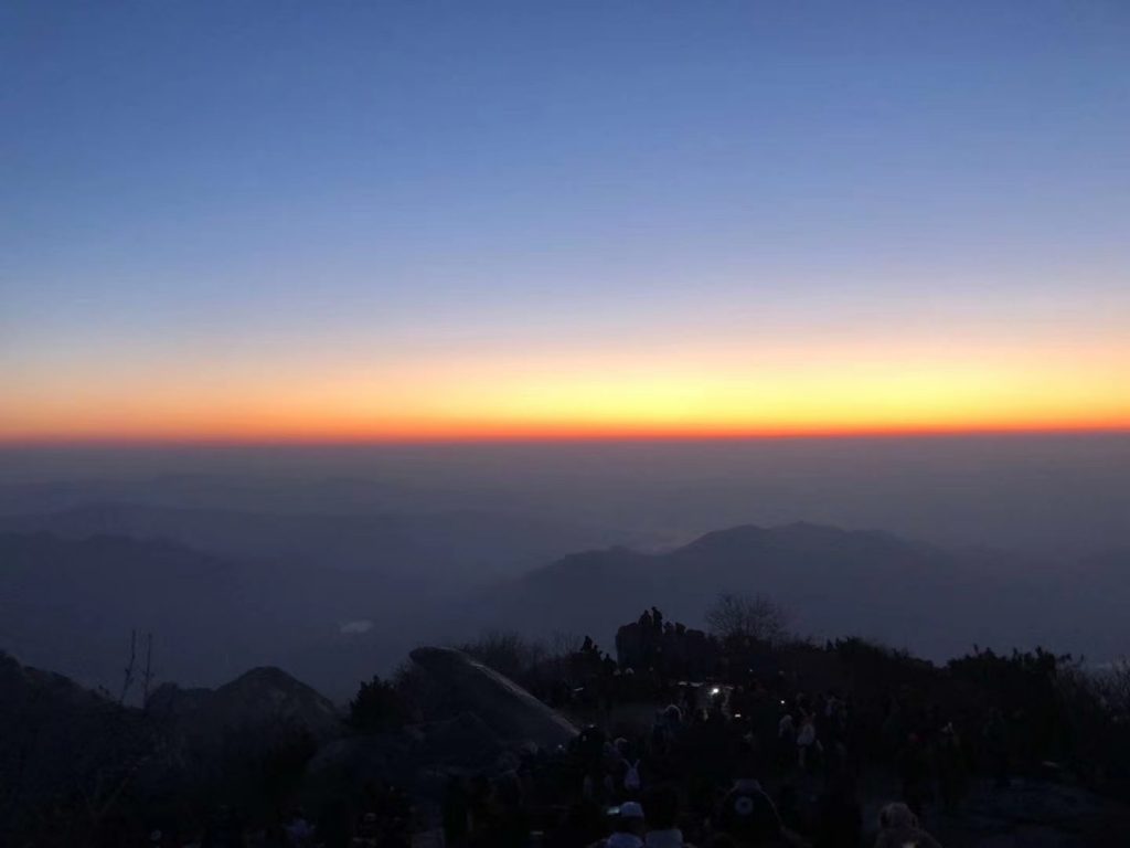 泰山日出